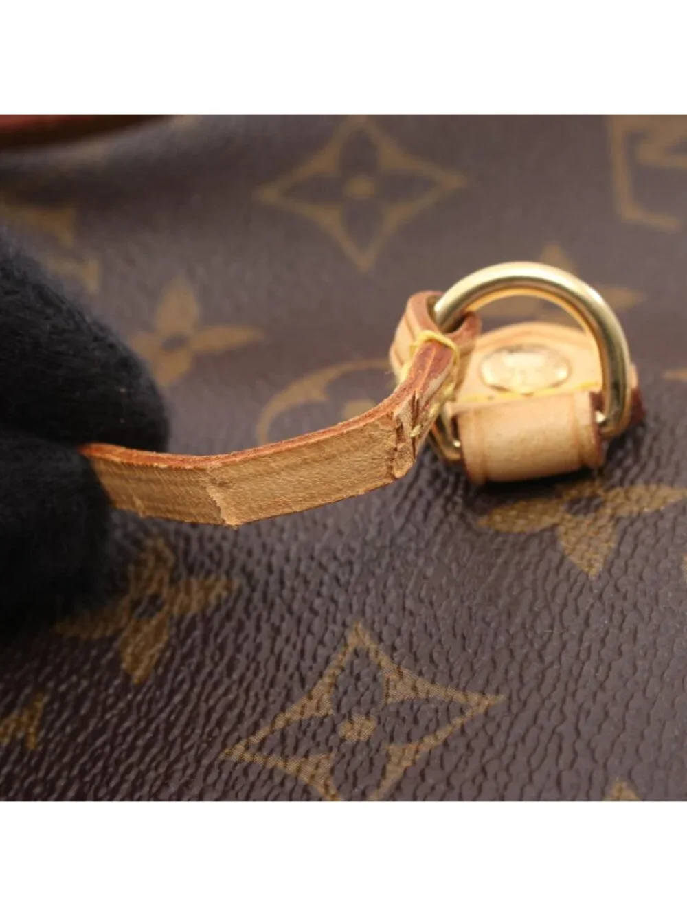 Louis Vuitton Tote Neverfull MM Canvas Leather